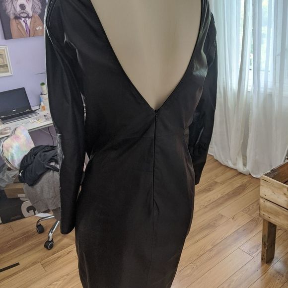 Theysken's Theory kangaroo leather dress - Picture 8 of 11